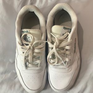 Reebok white shoes
